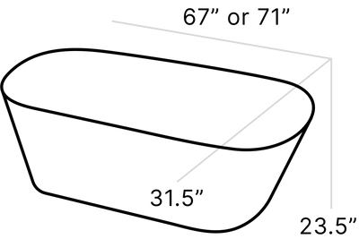 Image depicting product dimensions